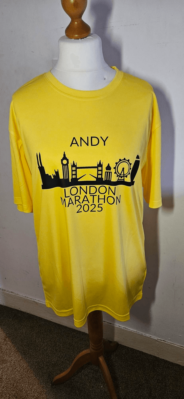 Running Marathon T-Shirts “Customisable”