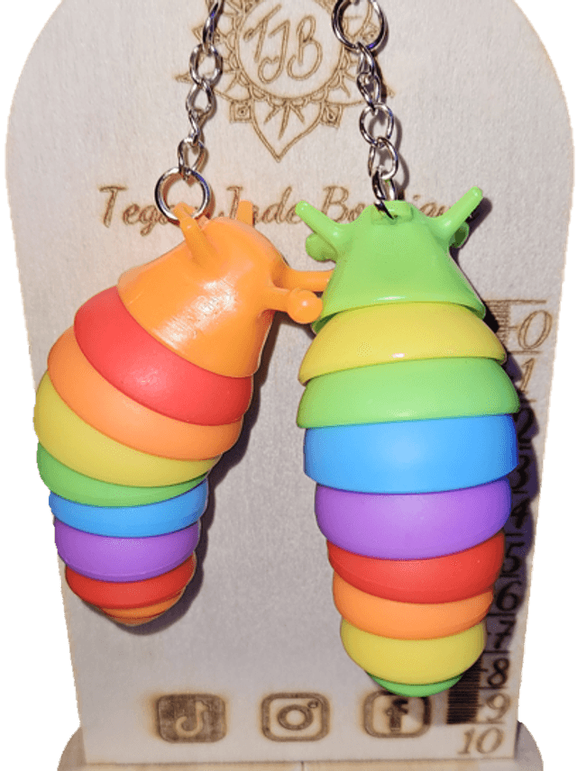 Slug earrings
