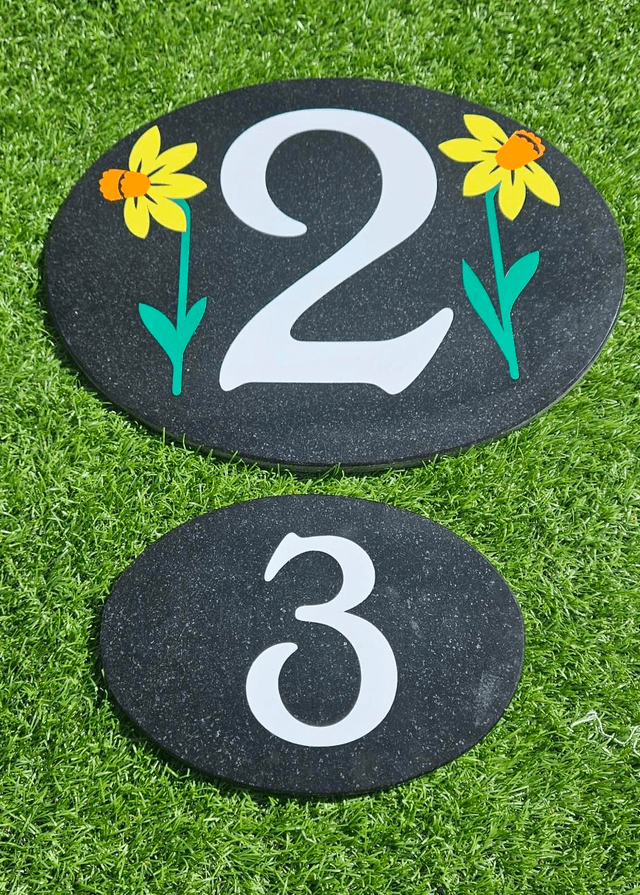 Granite Slate Door Plaques