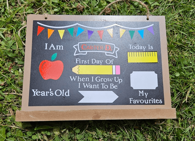Back to school boards 